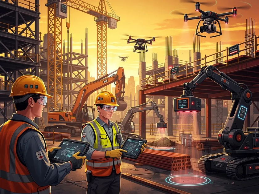 Les innovations technologiques qui transforment le BTP